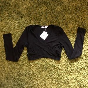 Adika Nyc Wrap Crop Top